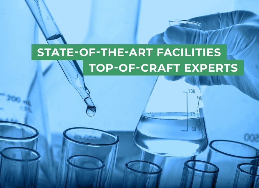 State-of-the-art facilities, top-of-craft experts.